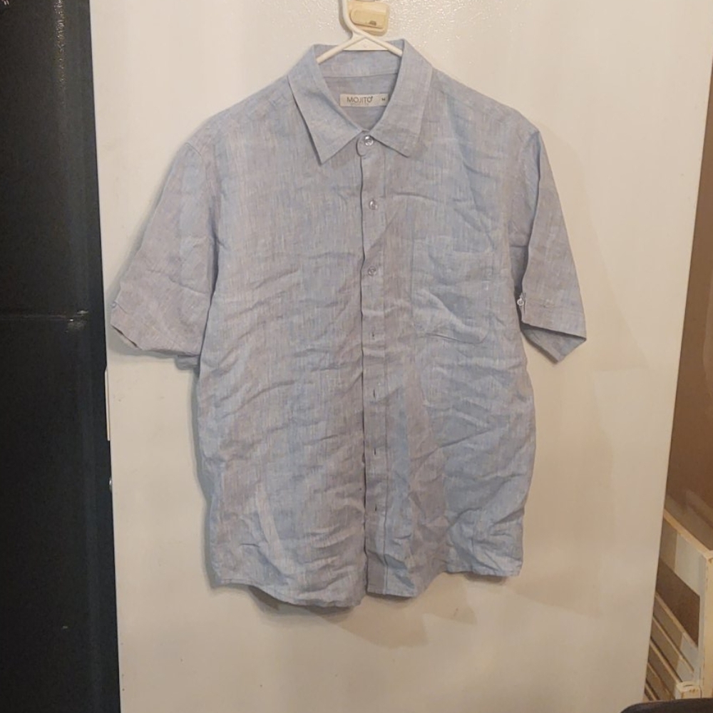 3/$20 Mojito Baby Blue Linen